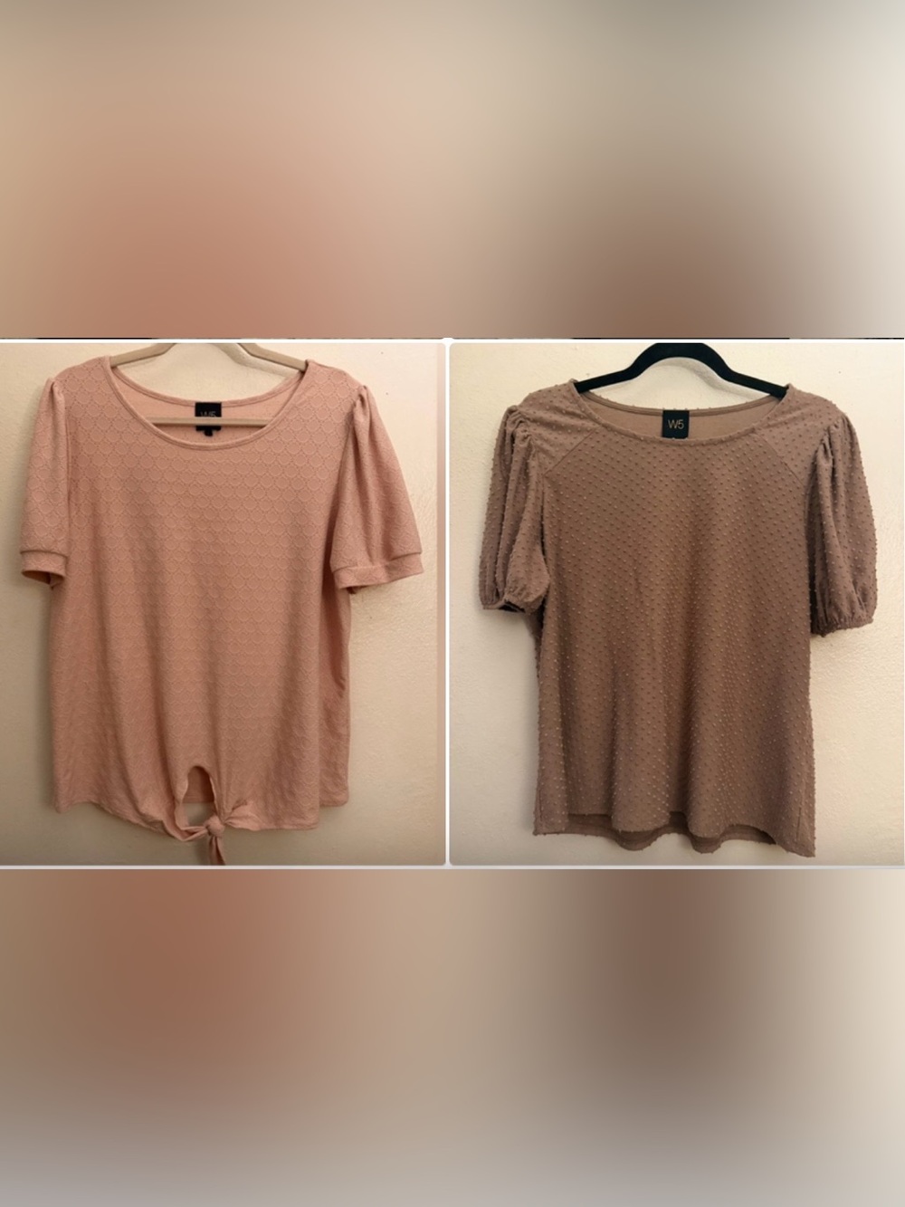 W5 by Anthropologie BOTH size Large.  Selling together!  Like new.